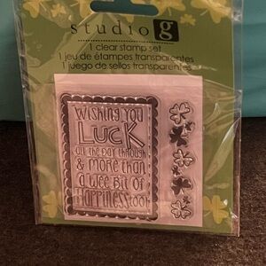 Studio G St Patrick’s Day Stamps